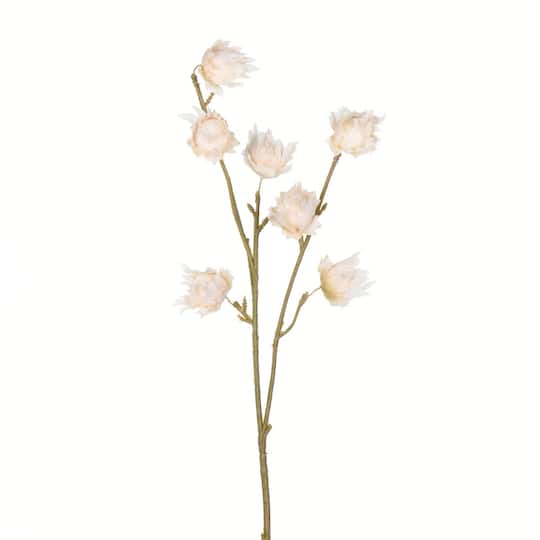 Ivory Hibiscus Spray, 3ct.